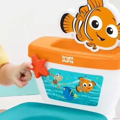 Disney Baby Nemo : Mini toilette 2 en 1 avec réducteur de lunette - Pot amovible Disney Baby Nemo : Mini toilette 2 en 1 avec réducteur de lunette - Pot amovible