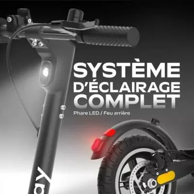 Trottinette électrique performante - EX85 - 300W - Roues 8,5 - 20km autonomie