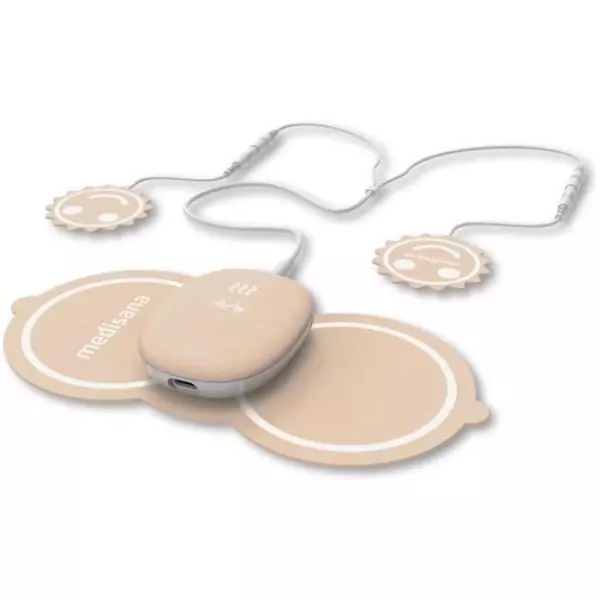 Appareil soulageant les douleurs menstruelles - MEDISANA - TT 250 TENS - 4 electrodes - Ventre et dos - Beige