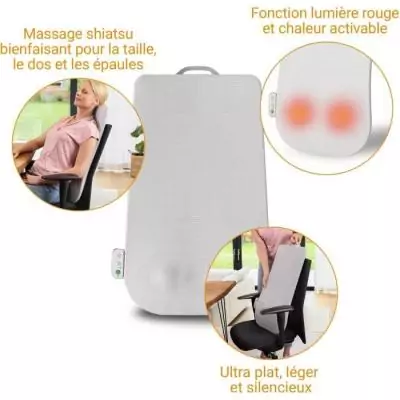 Dossier de massage MEDISANA MC 600 - Shiatsu chauffant