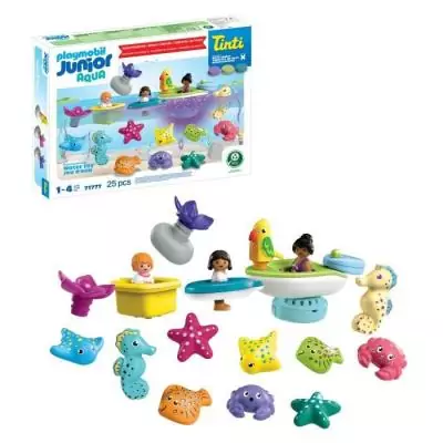 Calendrier de l'Avent Playmobil JUNIOR & Tinti - 31 pièces