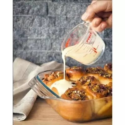 Ensemble de 3 plats à four Pyrex en verre rectangulaires - 20-25-28 cm - Prêt à régaler