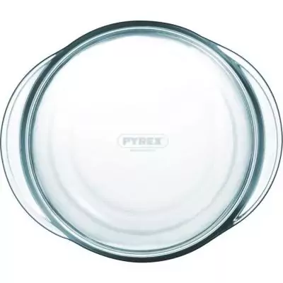 Ensemble de 2 cocottes en verre Pyrex - Idéal pour vos plats au four!