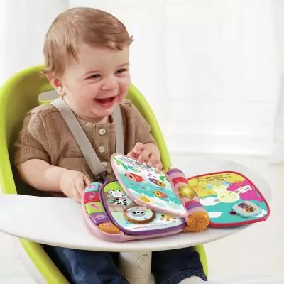 VTech Baby Super Livre Enchanté Des Loulous (Rose)