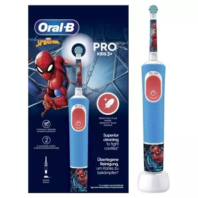 Oral-B Kids 8006540772768 brosse à dents électrique Enfant Brosse à dents rotative Multicolore