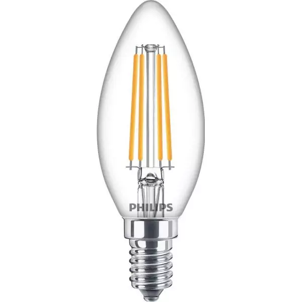 Ampoule LED PHILIPS Non dimmable - E14 - 60W - Blanc Froid