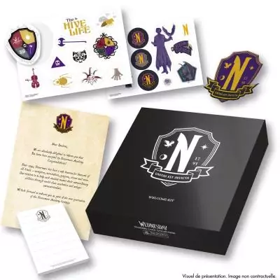 Panini WEDNESDAY HALLOWEEN Coffret de 40 cartes + 5 cartes XXL