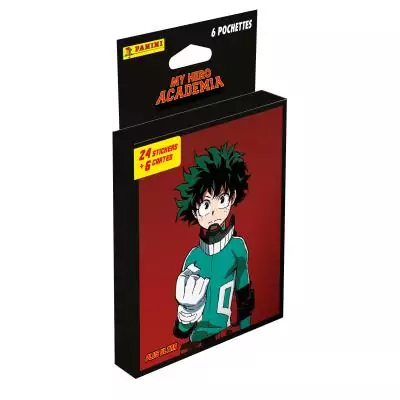 Panini MY HERO ACADEMIA Blister 6 pochettes