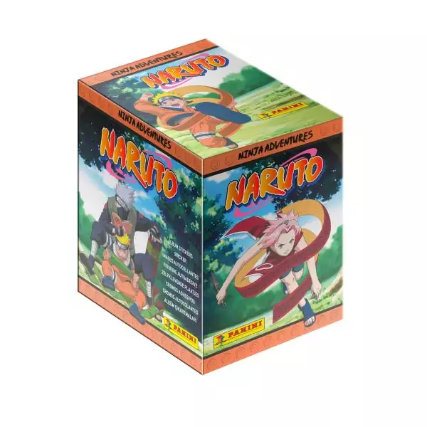 Boîte de 36 pochettes - PANINI - NARUTO - Les aventures d'un ninja - 180 stickers