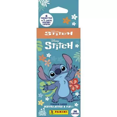Panini STITCH TC Blister 6 pochettes + 1 carte édition limitée
