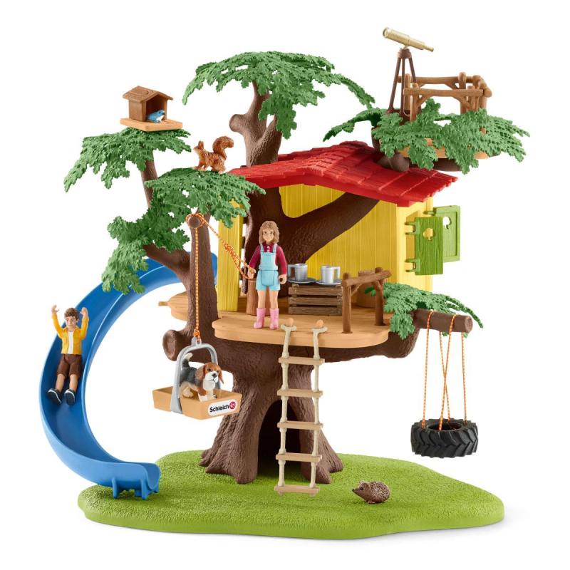 schleich FARM WORLD Cabane aventure dans les arbres