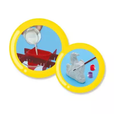 SES Creative Moulage et peinture - 3 chevaux