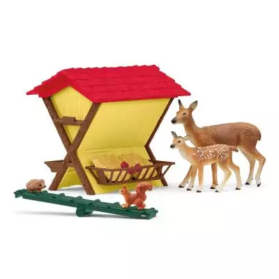 schleich FARM WORLD Cabane des animaux de la forêt