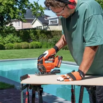 Pack 3 outils DUAL POWER 20V - Meuleuse, perceuse, scie - 2 batteries et chargeur Pack 3 outils DUAL POWER 20V - Meuleuse, perceuse, scie - 2 batteries et chargeur