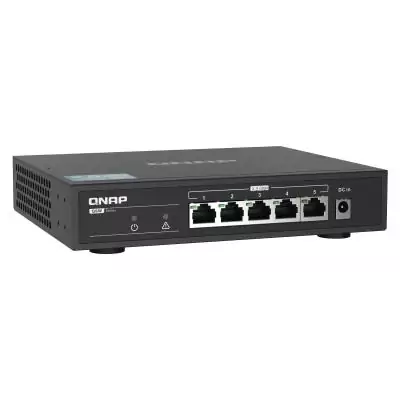 QNAP QSW-1105-5T commutateur réseau Non-géré Gigabit Ethernet (10 100 1000) Noir