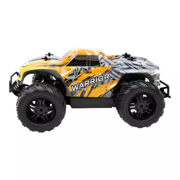 Voiture télécommandée 4X4 MONSTER WARRIOR - SILVERLIT - 4SPEED - Noir et jaune