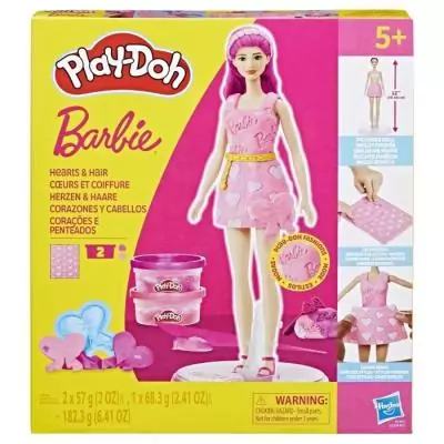 Coffret Play-Doh Barbie Coeurs et Coiffure Coffret Play-Doh Barbie Coeurs et Coiffure