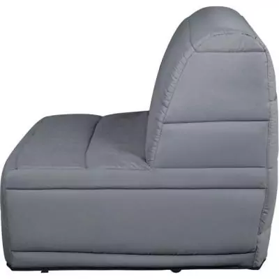 Banquette convertible 2 places gris SCHWARTZ