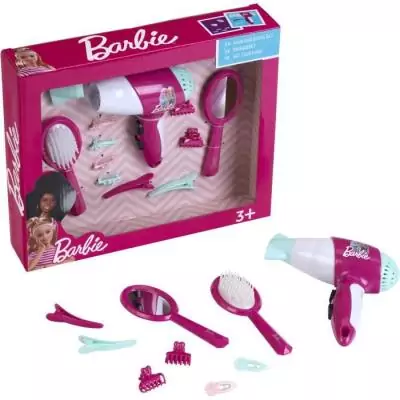 Ensemble de coiffure Barbie avec sèche-cheveux électrique - KLEIN