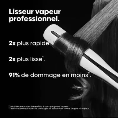 Kit Lisseur Vapeur + 2 Soins L'OREAL - Steampod 3.0 et Absolut Repair