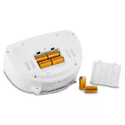 Radio CD K7 MEDION FM 2x3W RMS Blanc - Écoutez vos morceaux préférés en toute simplicité!