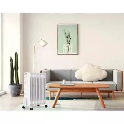 Radiateur électrique bain d'huile 2500W OCEANIC - Puissant et mobile