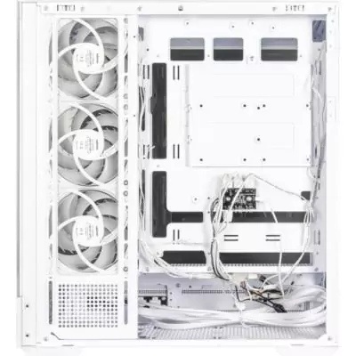 Boitier sans alimentation ZALMAN P40 DS - Format ATX - Blanc