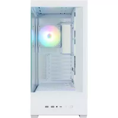 Boitier sans alimentation ZALMAN P40 DS - Format ATX - Blanc