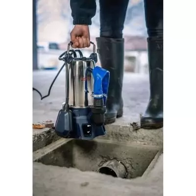 Pompe d'évacuation SPIDO 750 W - Débit 17 m³/h Pompe d'évacuation SPIDO 750 W - Débit 17 m³/h