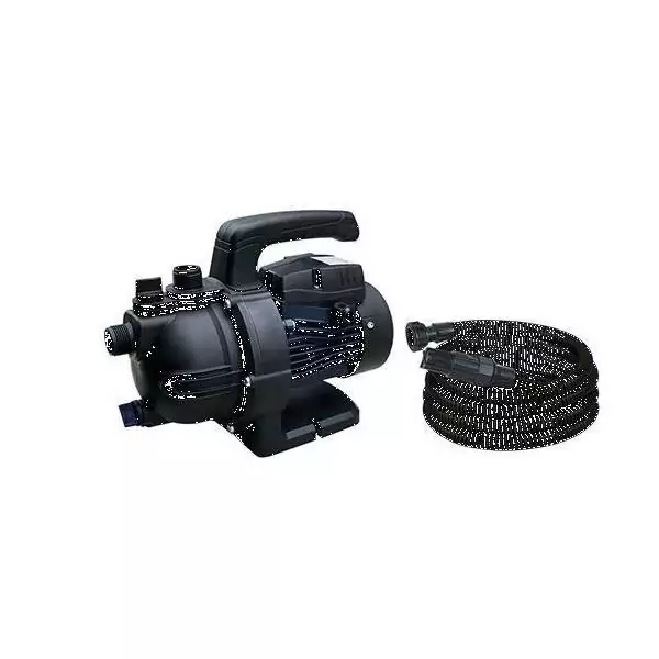 Kit pompe d'arrosage + kit d'aspiration - SPIDO - 5 m - 800 W - débit de 3,6 m³/h - Pression de 3,7 bars