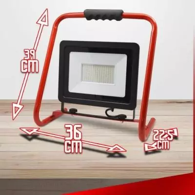 Projecteur Led puissant pour chantier - 100W - 9000 lumens Projecteur Led puissant pour chantier - 100W - 9000 lumens