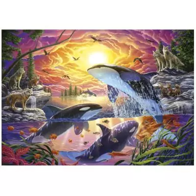 Puzzle EDUCA Orques et Loups 4000 pièces - Pour adultes passionnés Puzzle EDUCA Orques et Loups 4000 pièces - Pour adultes passionnés