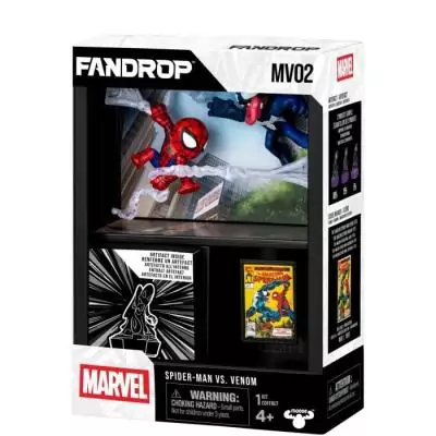 Figurine FANDROP x STAR WARS Spider-Man vs Venom - 18 cm