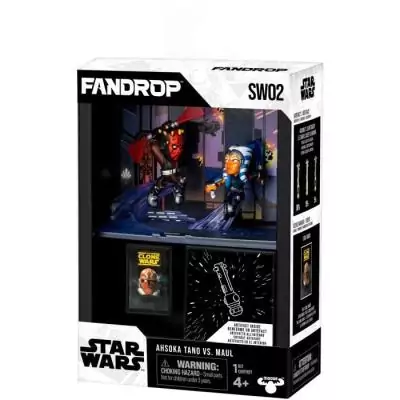 Figurine FANDROP x STAR WARS - Duel épique Darth Maul vs Ahsoka 