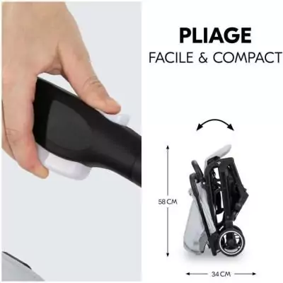Poussette compacte Hauck - Travel N Care - Simba - Facile pliage main