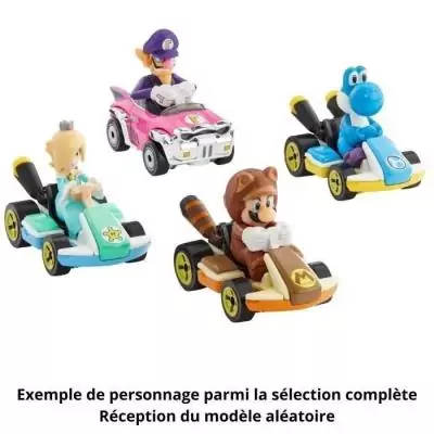Hot Wheels - Véhicule Mario Kart aléatoire pour enfant de 3 ans et +