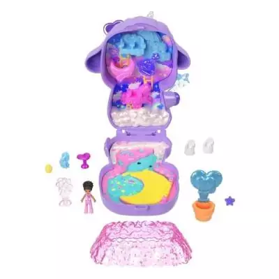 Découvrez le Coffret Au pays des rêves Polly Pocket!