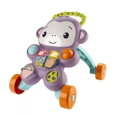 Fisher-Price - Mon Trotteur Singe Violet: Fun et Éducatif!