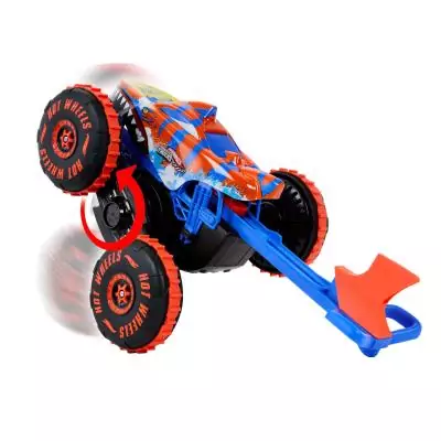 Hot Wheels Monster Trucks – Véhicule radiocommandé TIGER SHARK ESCALADEUR