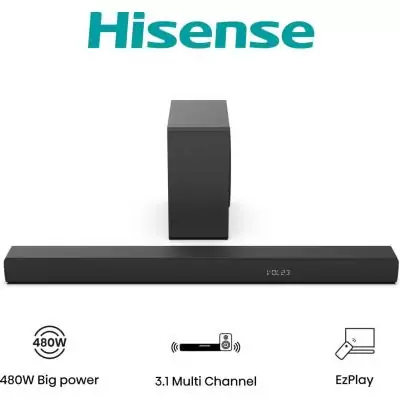 Hisense HS3100 Noir 3.1 canaux 480 W