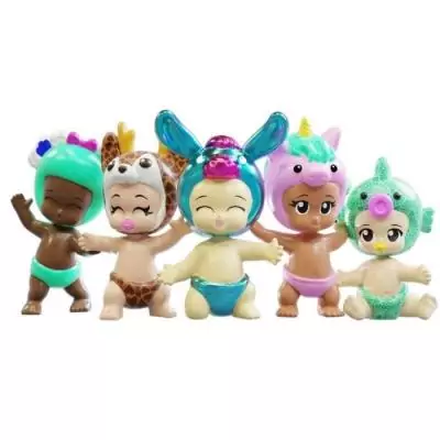 Mini-figurines Bébé Chibis à Collectionner - Pack de 5 - Modèle Aléatoire Mini-figurines Bébé Chibis à Collectionner - Pack de 5 - Modèle Aléatoire