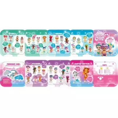 Mini-figurines Bébé Chibis à Collectionner - Pack de 5 - Modèle Aléatoire Mini-figurines Bébé Chibis à Collectionner - Pack de 5 - Modèle Aléatoire