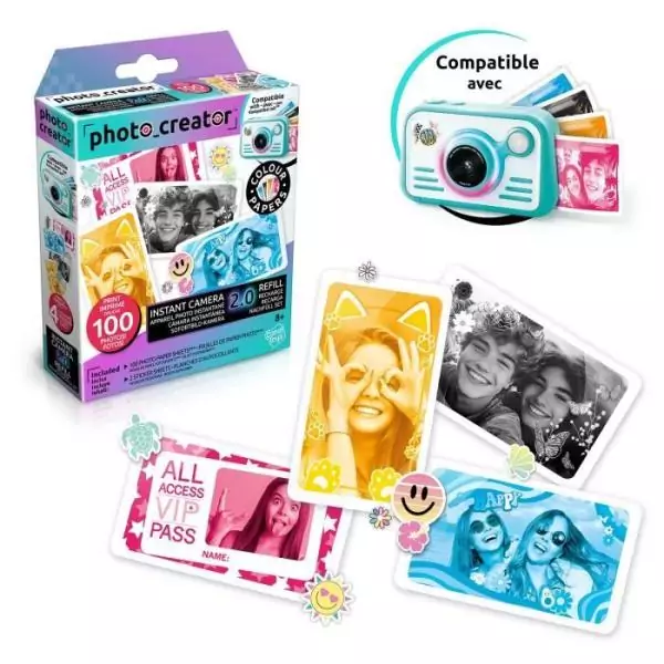 Canal Toys - Creator - Recharge pour Appareil Instantané avec Papier Photo - CLK 051