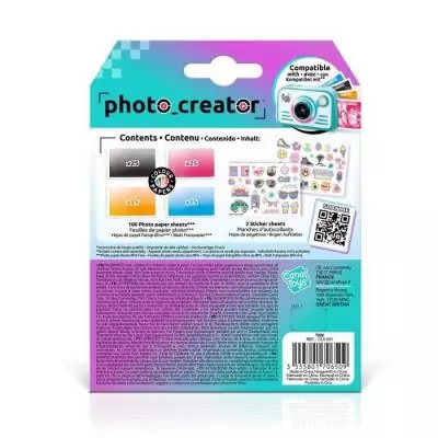 Recharge pour Appareil Instantané avec Papier Photo - Canal Toys