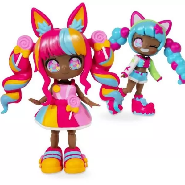 Poupée Personalisable - BANDAI - Animakii - HEA26351 - Lollipop et Bubblegum