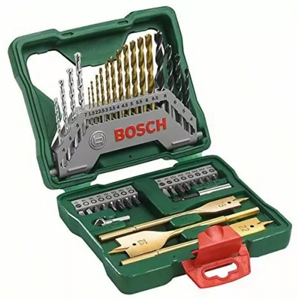 Coffret d'outils - BOSCH - X-Line - 40 pieces - Titane - Accessoires de bricolage