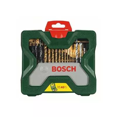Coffret d'outils Bosch X-Line 40 pièces en Titane pour bricolage