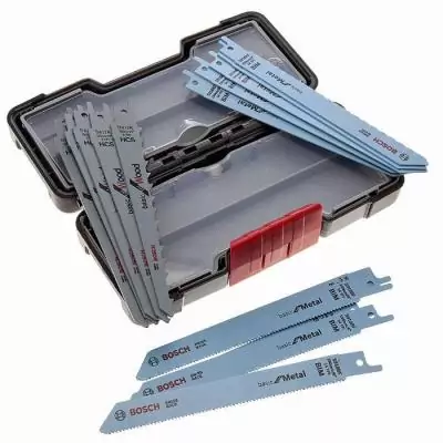 Lames de scie sauteuse BOSCH Wood and Metal Basic - Set de 15 pièces