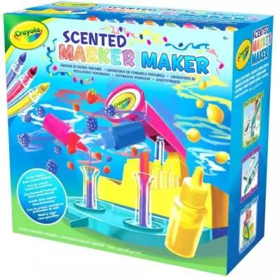 Crée tes propres feutres parfumés avec CRAYOLA!