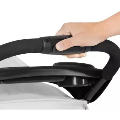 Poussette compacte Hauck - Shopper Neo II - 4 roues - Gris